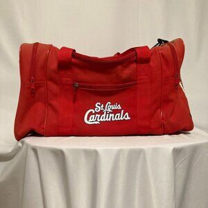Vintage Starter St. Louis Cardinals MLB Baseball Large Duffel Bag with Strap